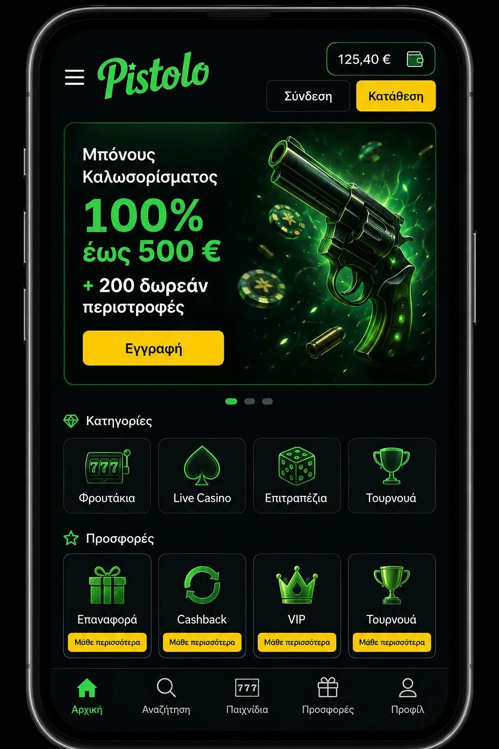 Γιατί να Επιλέξετε το Pistolo Casino login